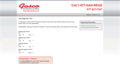 Desktop Screenshot of gascosizingtool.com